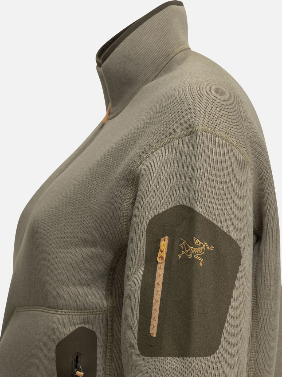Arc'teryx "Covert" Half-Zip Sweatshirt Beige - VIETTI