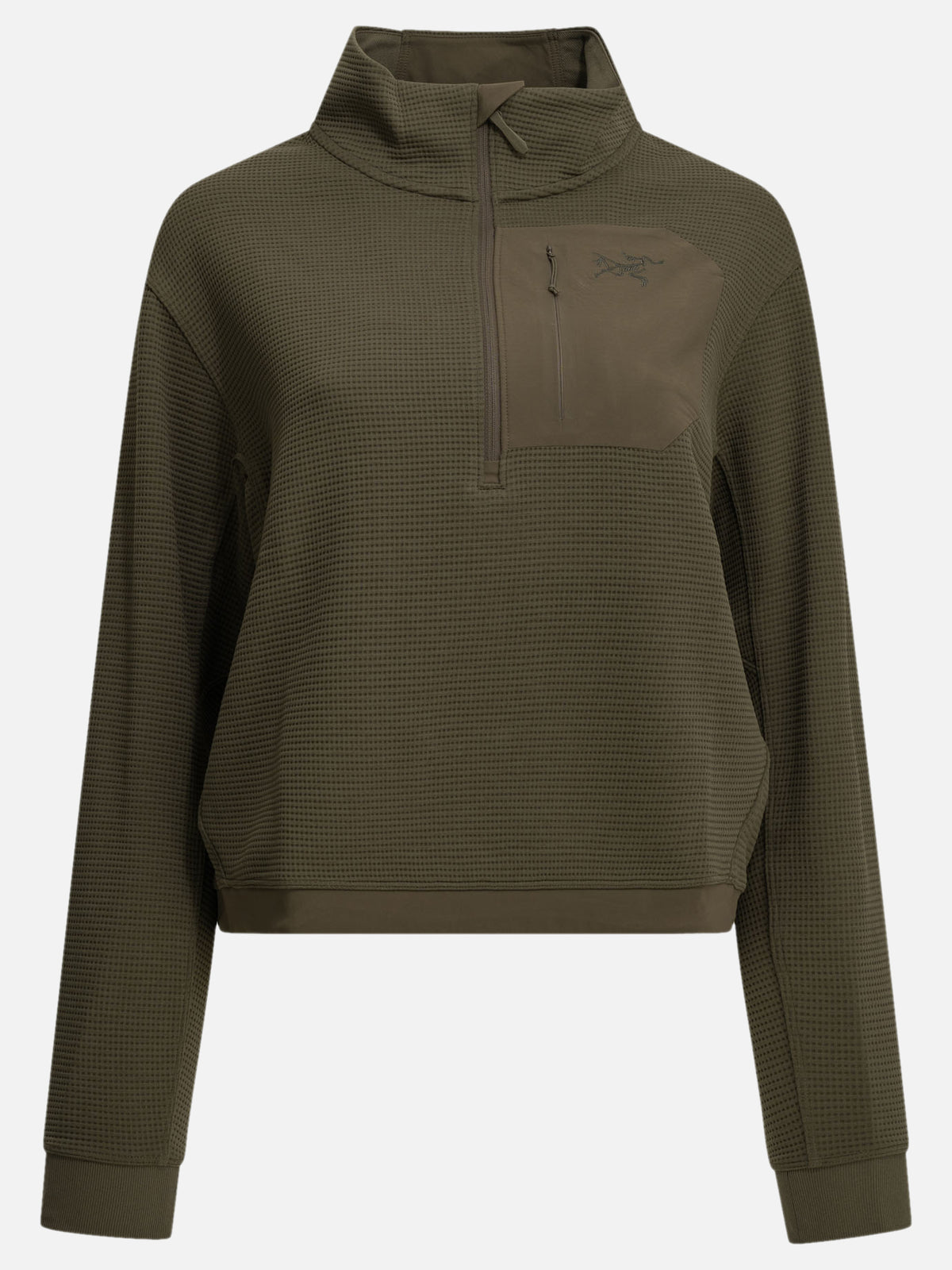 Arc'teryx "Olera" Half-Zip Sweatshirt Green - VIETTI