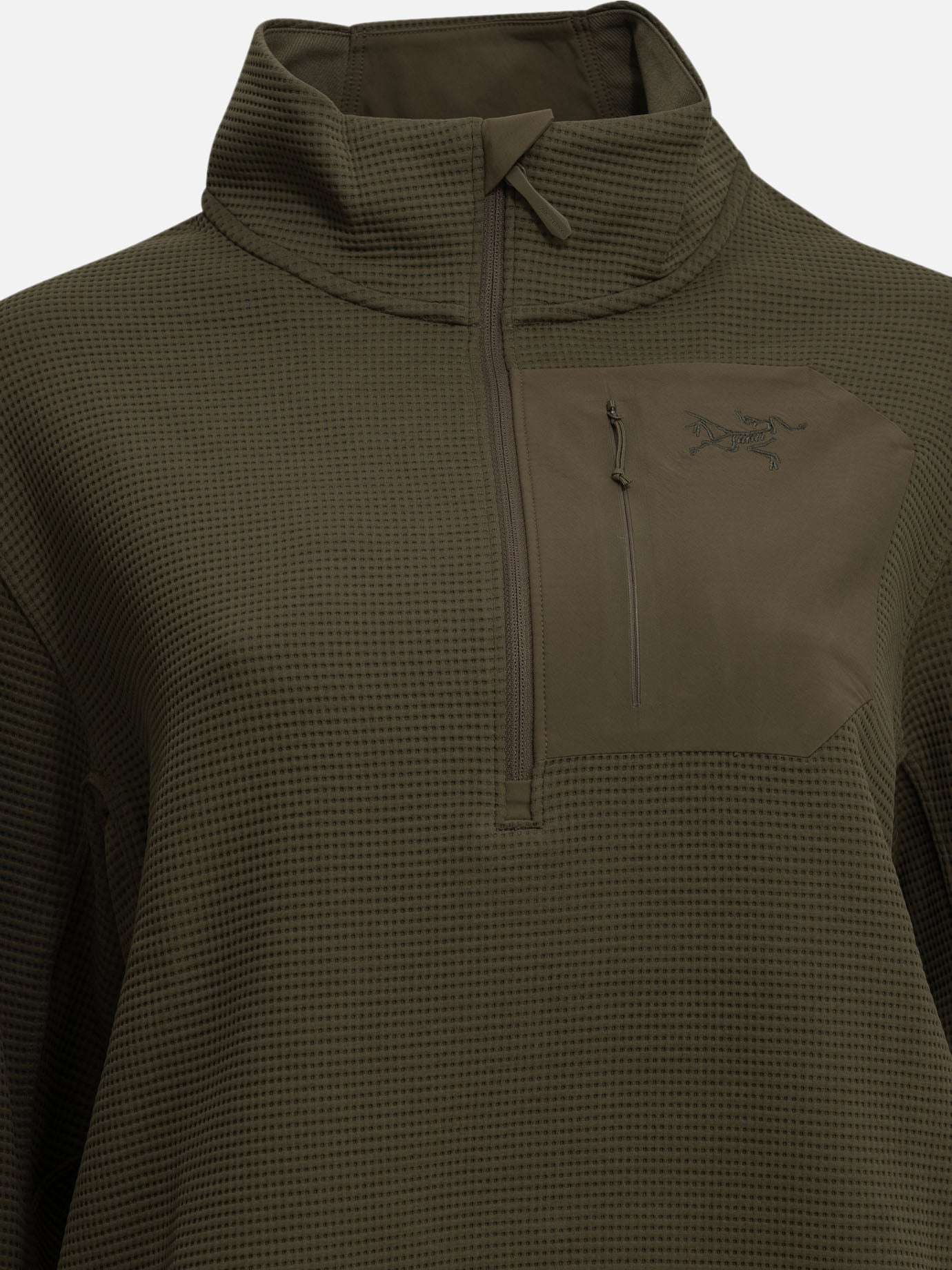 Arc'teryx "Olera" Half-Zip Sweatshirt Green - VIETTI