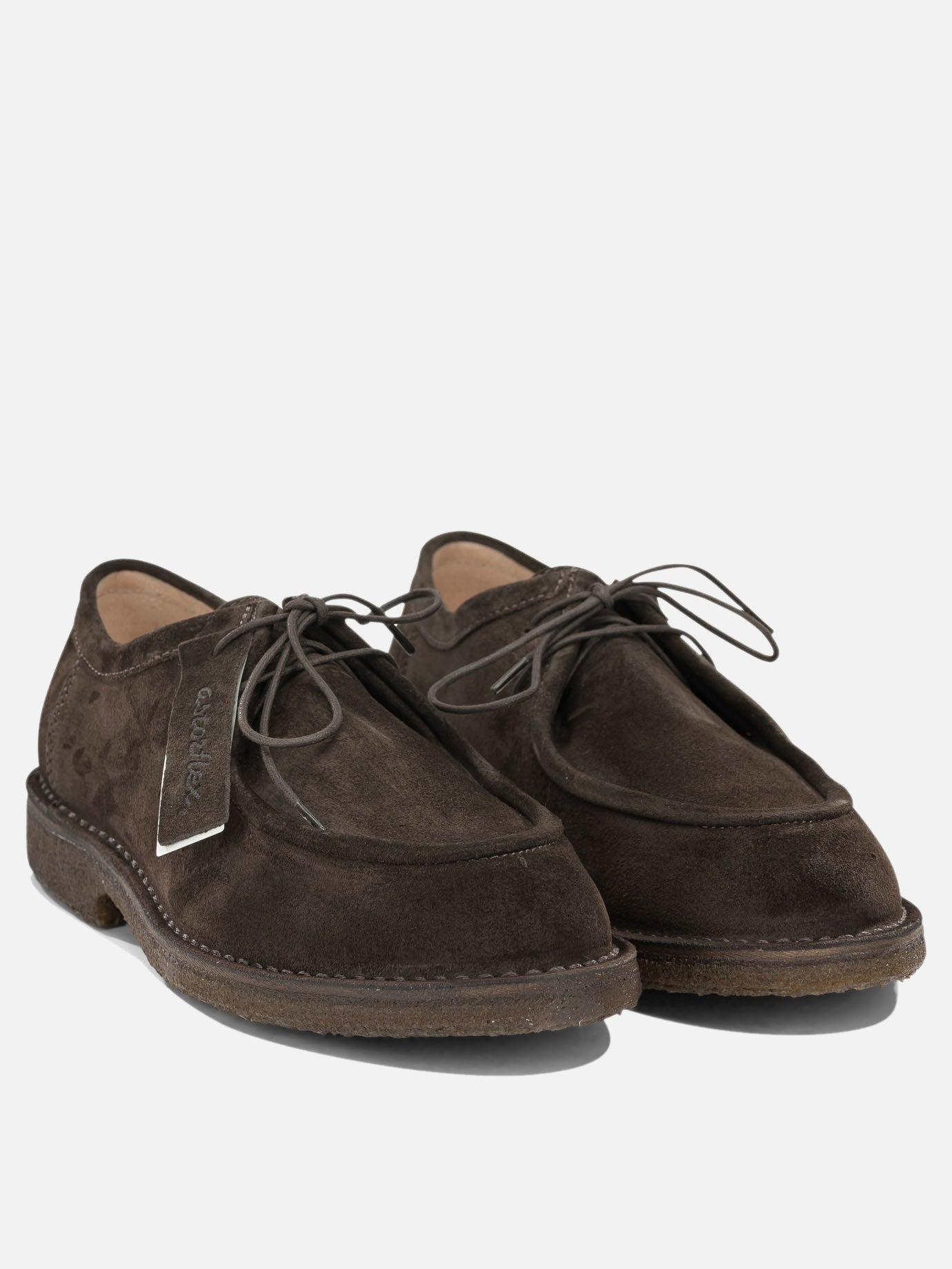 Laced loafers 100% cow suede leather - 100% rubber  Brown - Astorflex Men | PDP | VIETTI Online Store | Zoom-Modal_2
