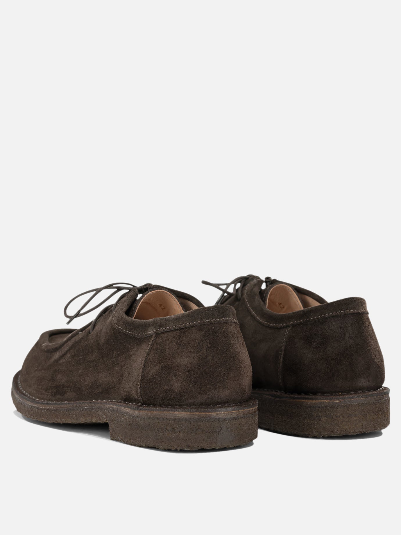 Laced loafers 100% cow suede leather - 100% rubber  Brown - Astorflex Men | PDP | VIETTI Online Store | thumbnail_4