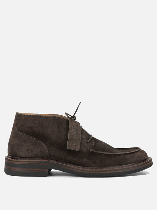 Derby 100% cow suede leather - 100% rubber  Marrone - Astorflex Uomo | VIETTI Online Store 
