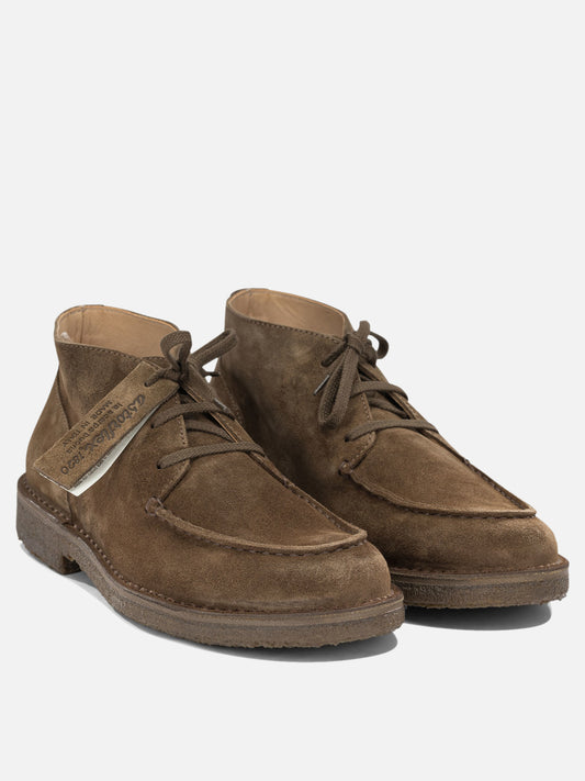 Derby 100% cow suede leather - 100% rubber  Beige - Astorflex Uomo | VIETTI Online Store | 2
