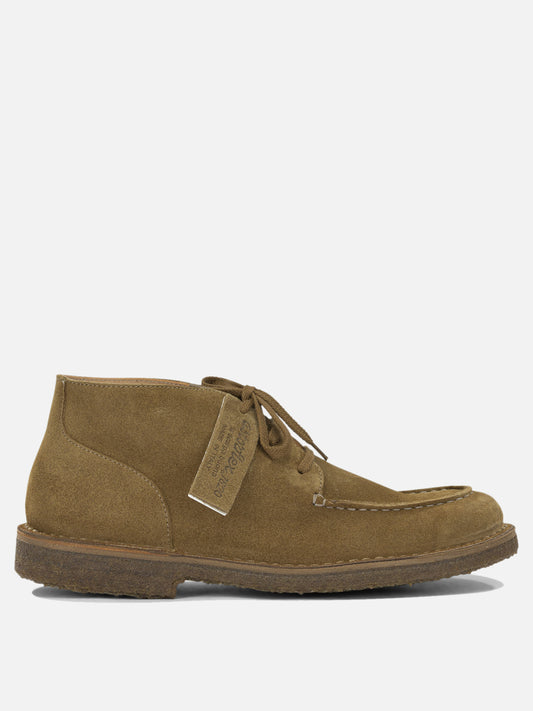 Derby 100% cow suede leather - 100% rubber  Beige - Astorflex Men | VIETTI Online Store 
