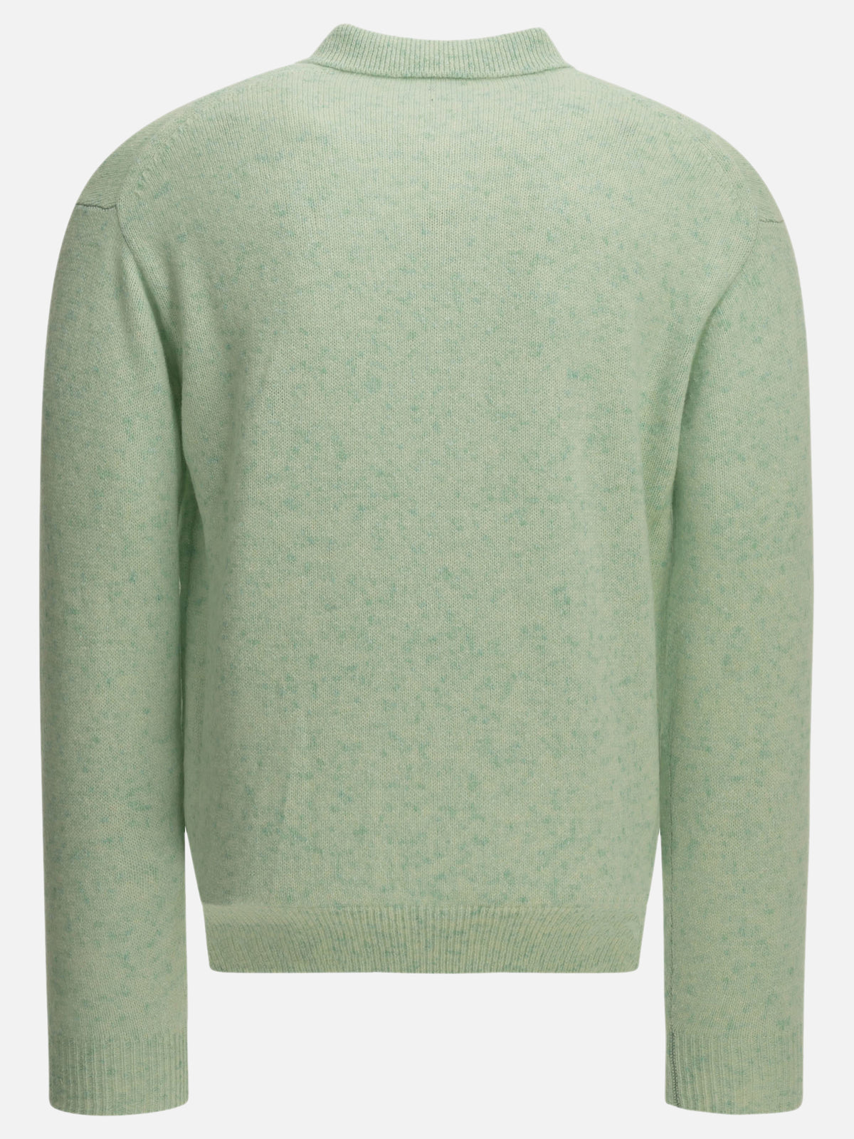 Auralee Cashmere polo sweater Green

