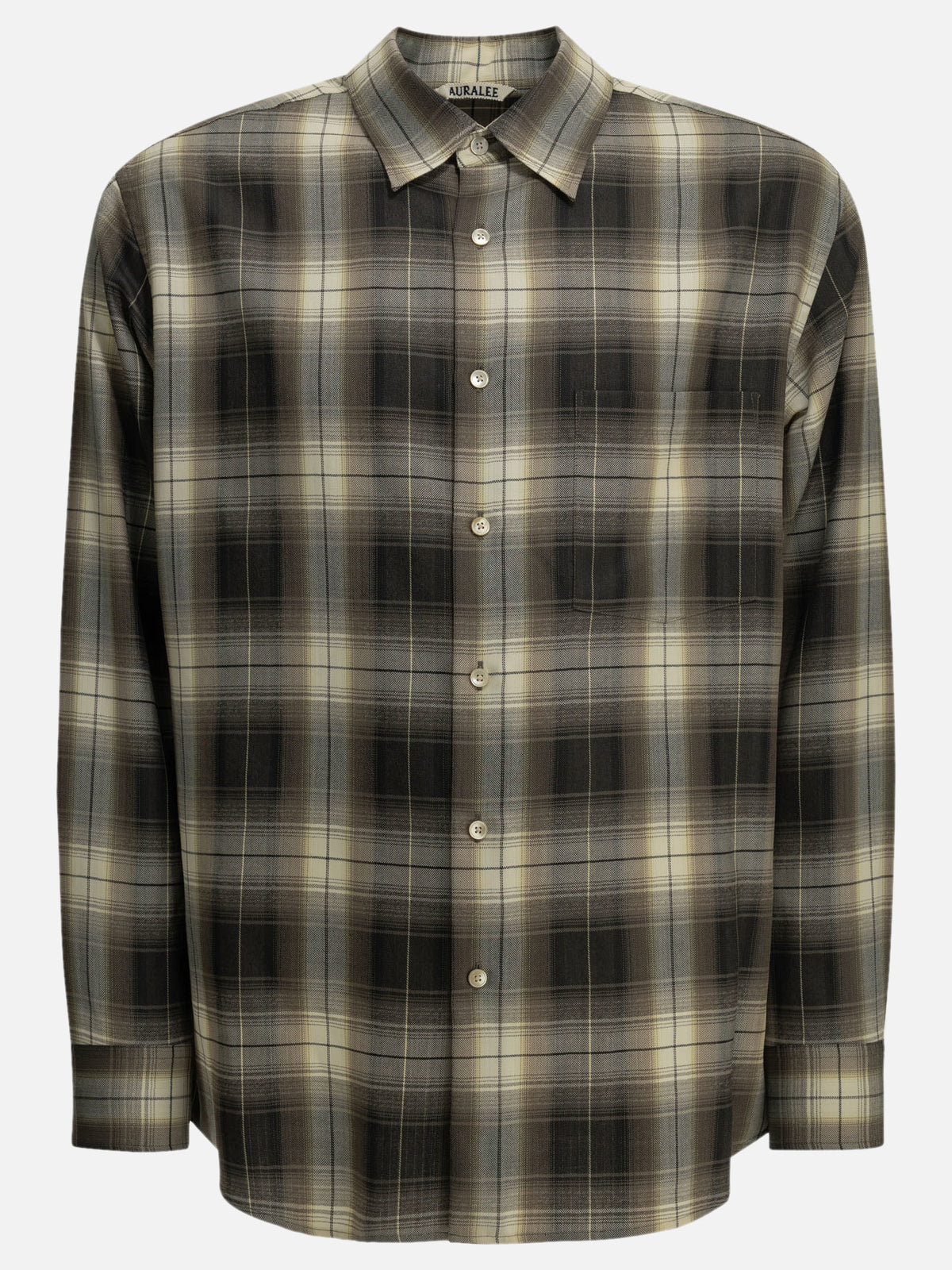 Auralee Casual wool shirt Brown