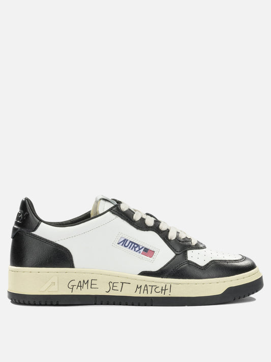Autry "Medalist Low" Low-Top Sneakers Black

