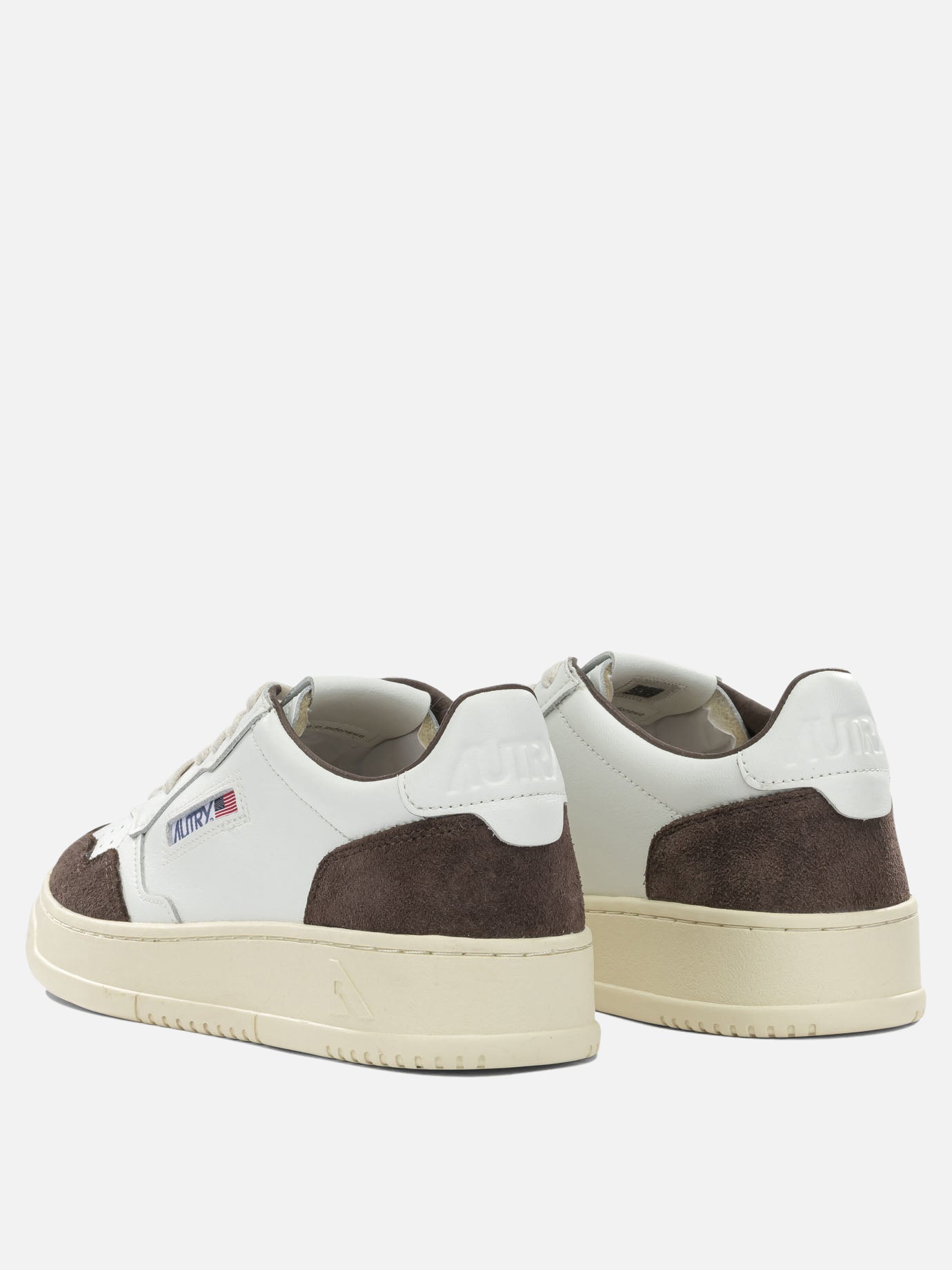 Sneaker basse 70% cow leather 20% suede cow leather 10% nylon - 100% rubber  Marrone - Autry Uomo | PDP | VIETTI Online Store | thumbnail_4