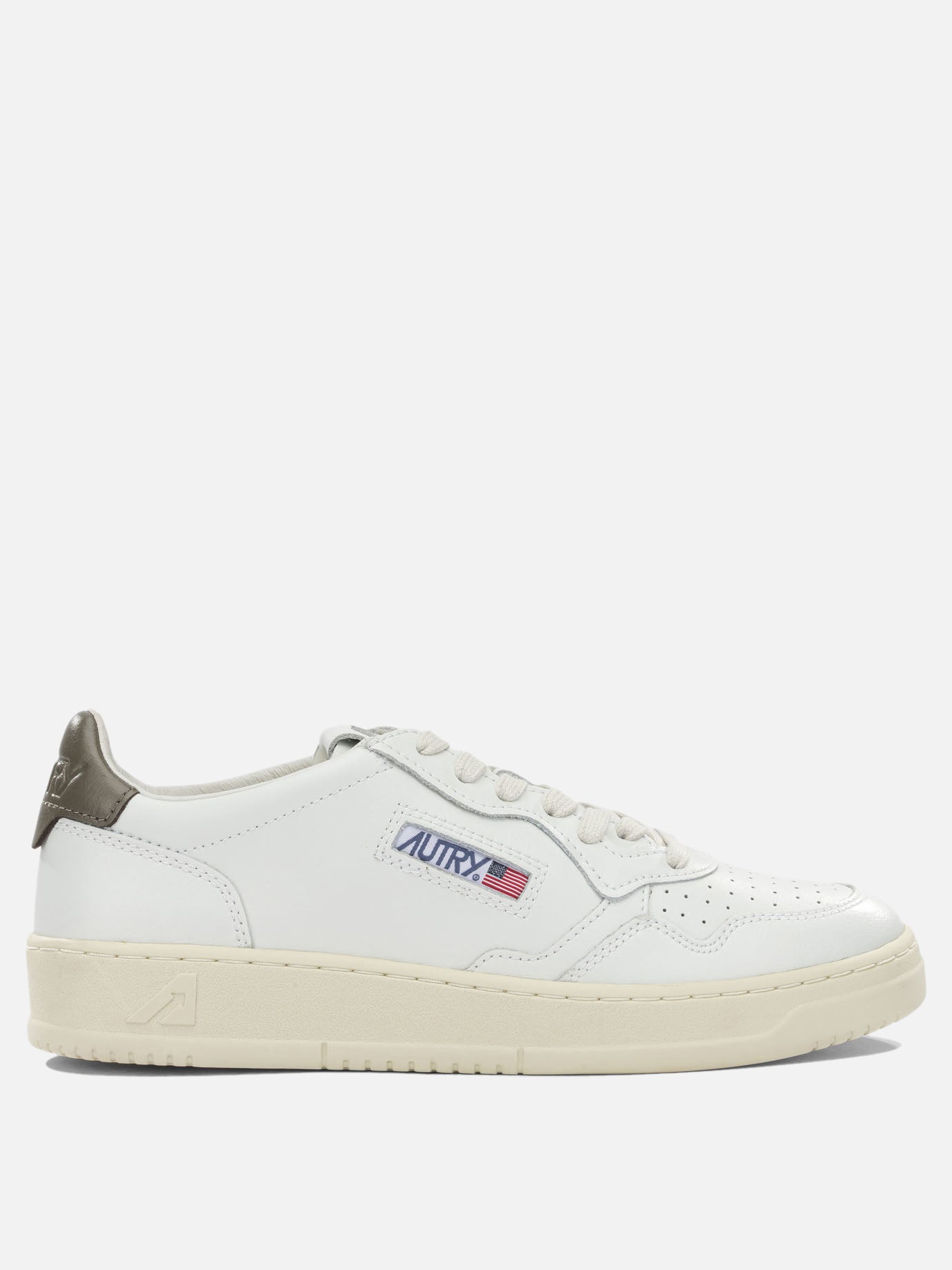 Sneaker basse 100% leather - 100% rubber  Verde - Autry Uomo | PDP | VIETTI Online Store | thumbnail