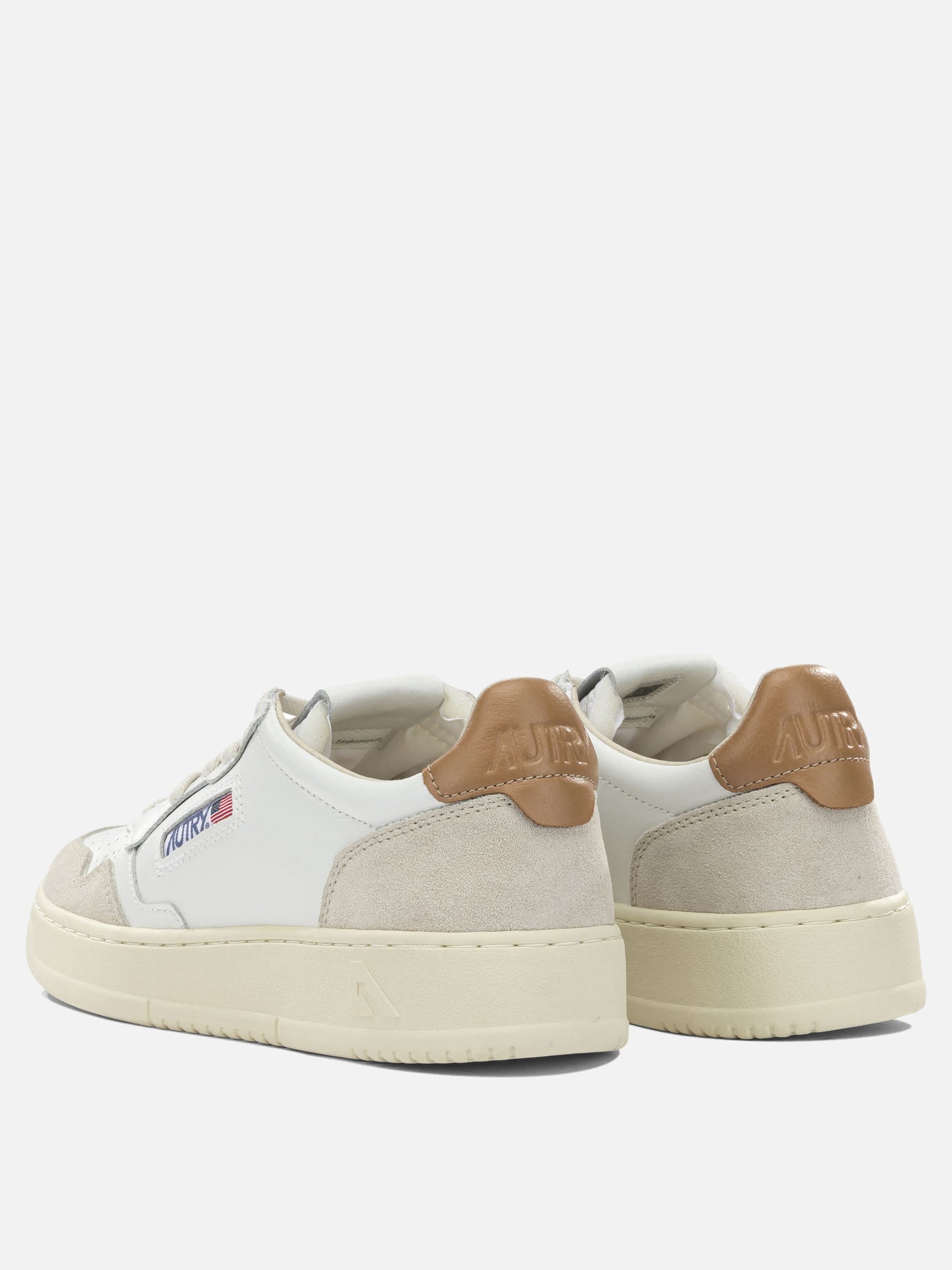 Sneaker basse 90% cow leather 10% nylon - 100% rubber  Beige - Autry Uomo | PDP | VIETTI Online Store | Zoom-Modal_4
