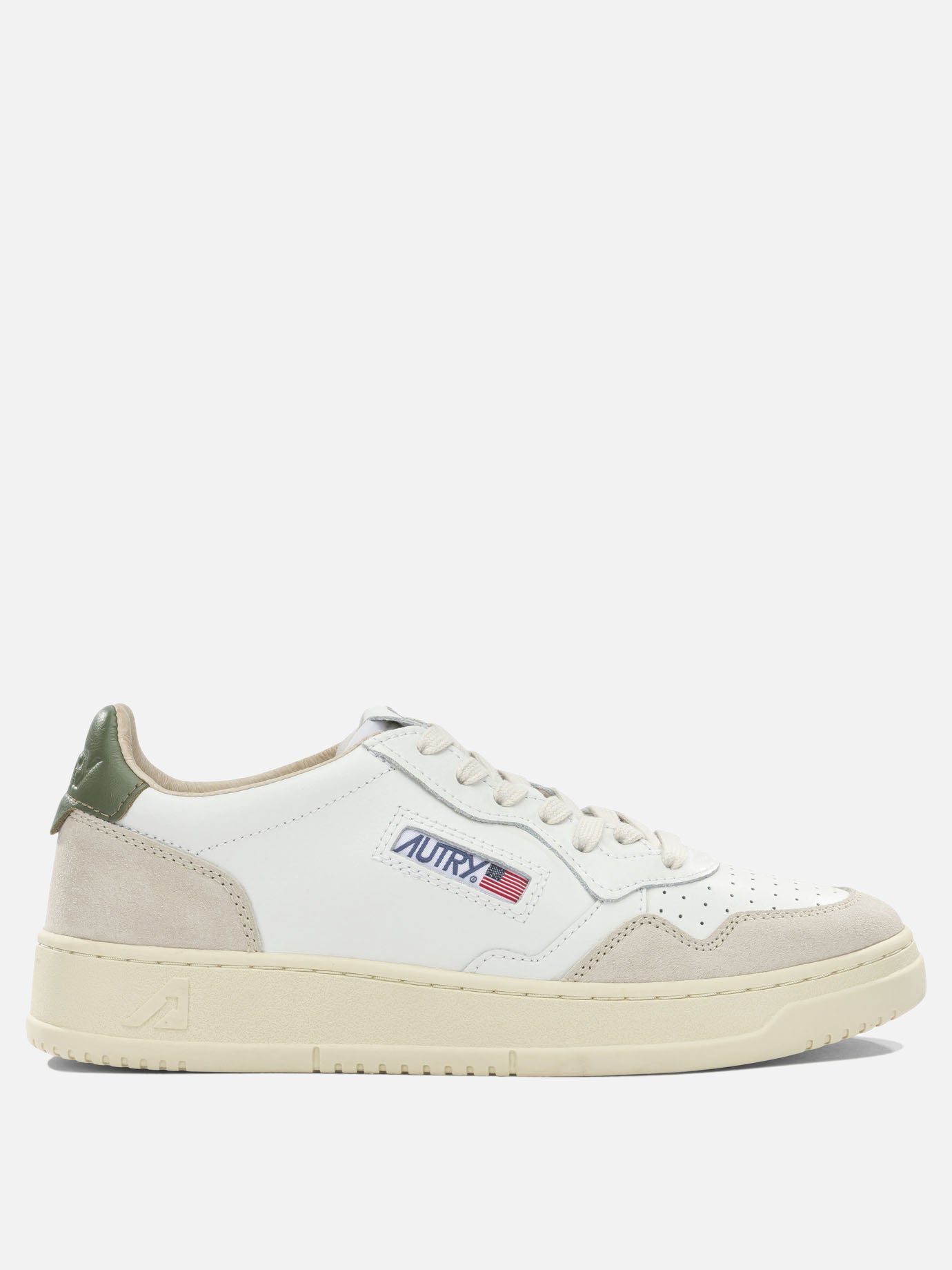 Sneaker basse 70% cow leather 20% suede cow leather 10% nylon - 100% rubber  Verde - Autry Uomo | PDP | VIETTI Online Store | Zoom-Modal
