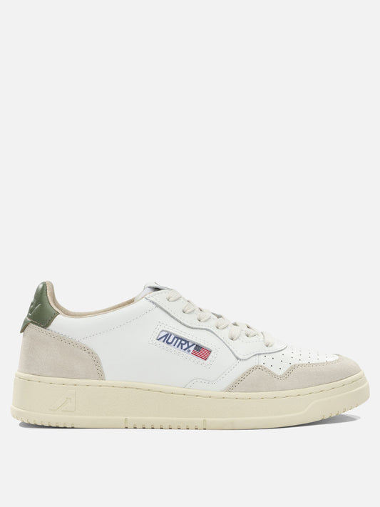 Low top sneakers 70% cow leather 20% suede cow leather 10% nylon - 100% rubber  Green - Autry Men | VIETTI Online Store 
