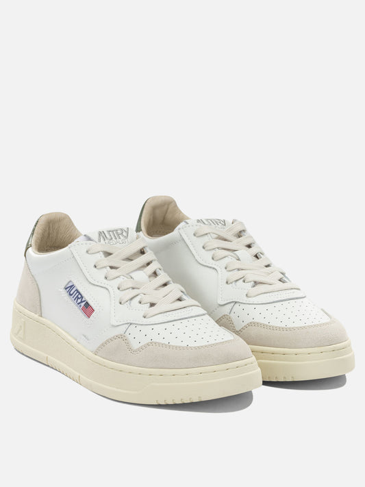 Low top sneakers 70% cow leather 20% suede cow leather 10% nylon - 100% rubber  Green - Autry Men | VIETTI Online Store | 2
