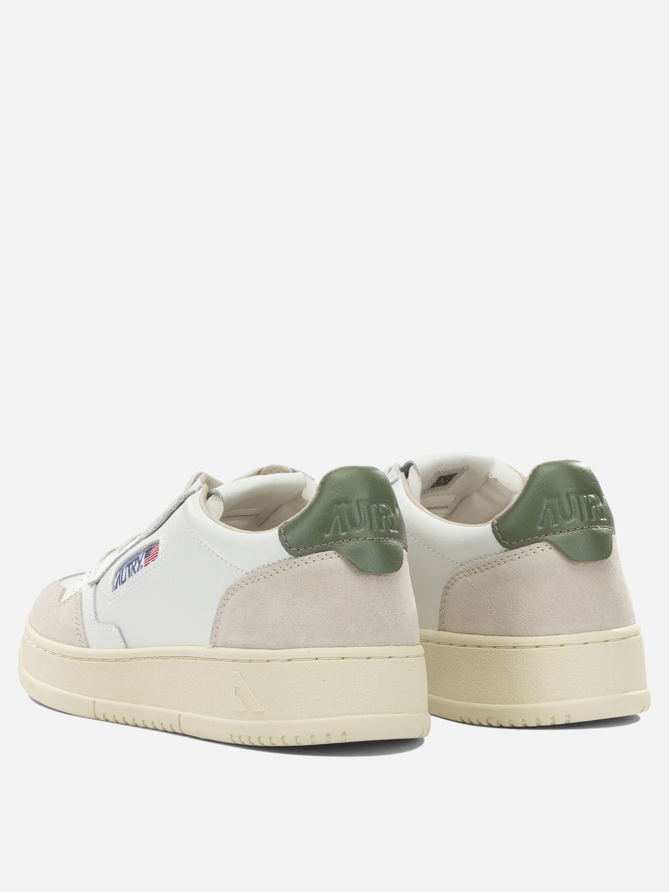 Sneaker basse 70% cow leather 20% suede cow leather 10% nylon - 100% rubber  Verde - Autry Uomo | PDP | VIETTI Online Store | thumbnail_4