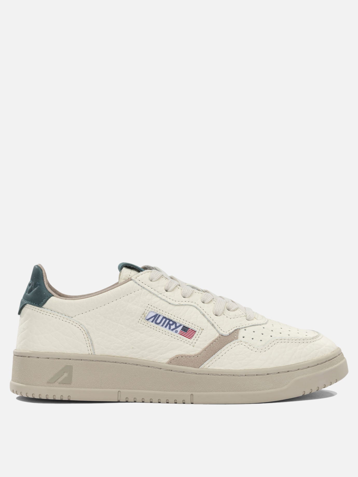 Sneaker basse 90% cow leather 10% nylon - 100% rubber  Verde - Autry Uomo | PDP | VIETTI Online Store | thumbnail