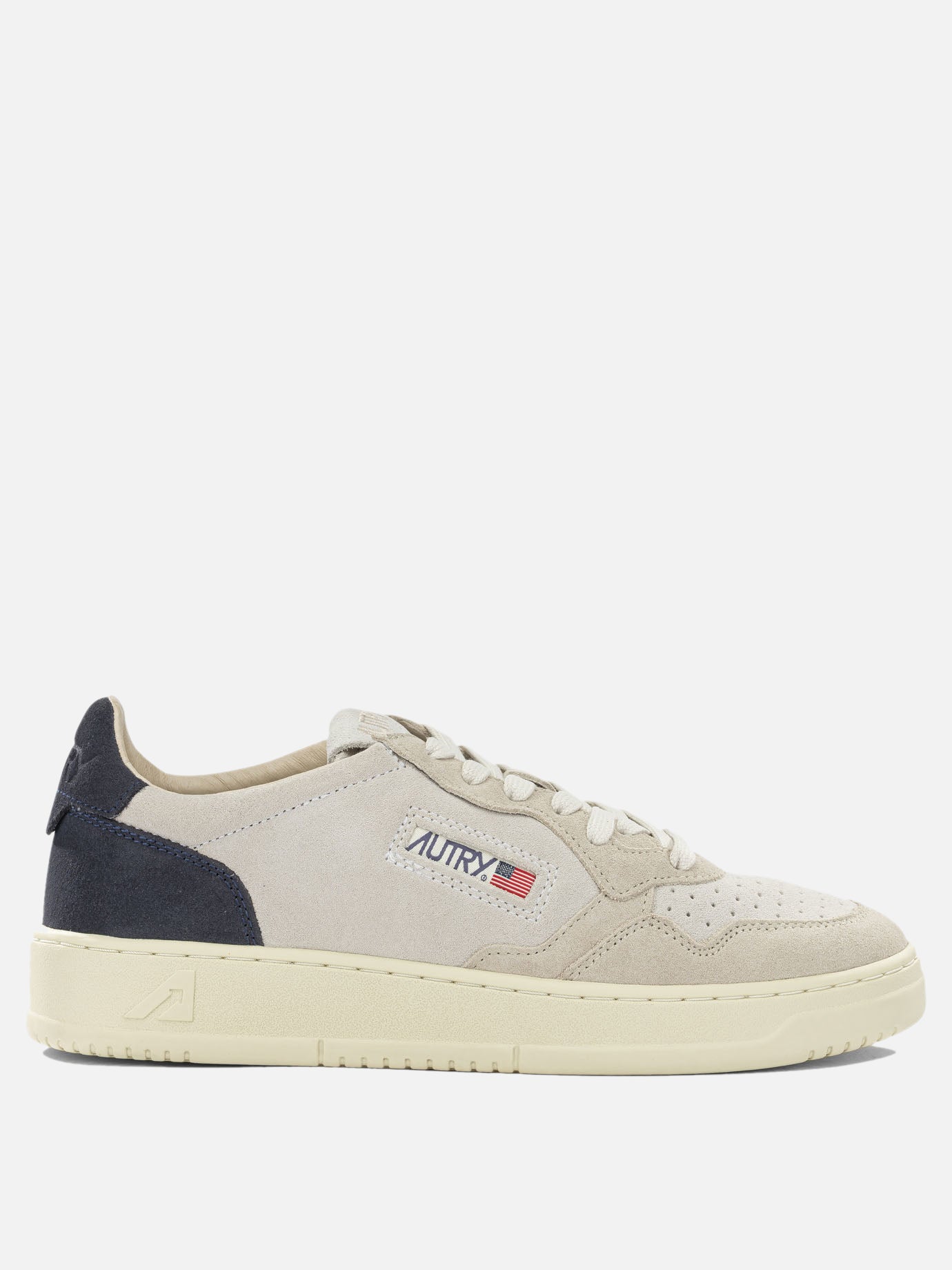 Low top sneakers 100% suede cow leather - 100% rubber  Blue - Autry Men | PDP | VIETTI Online Store | thumbnail