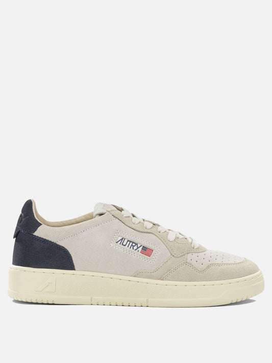 Sneaker basse 100% suede cow leather - 100% rubber  Blu - Autry Uomo | VIETTI Online Store 
