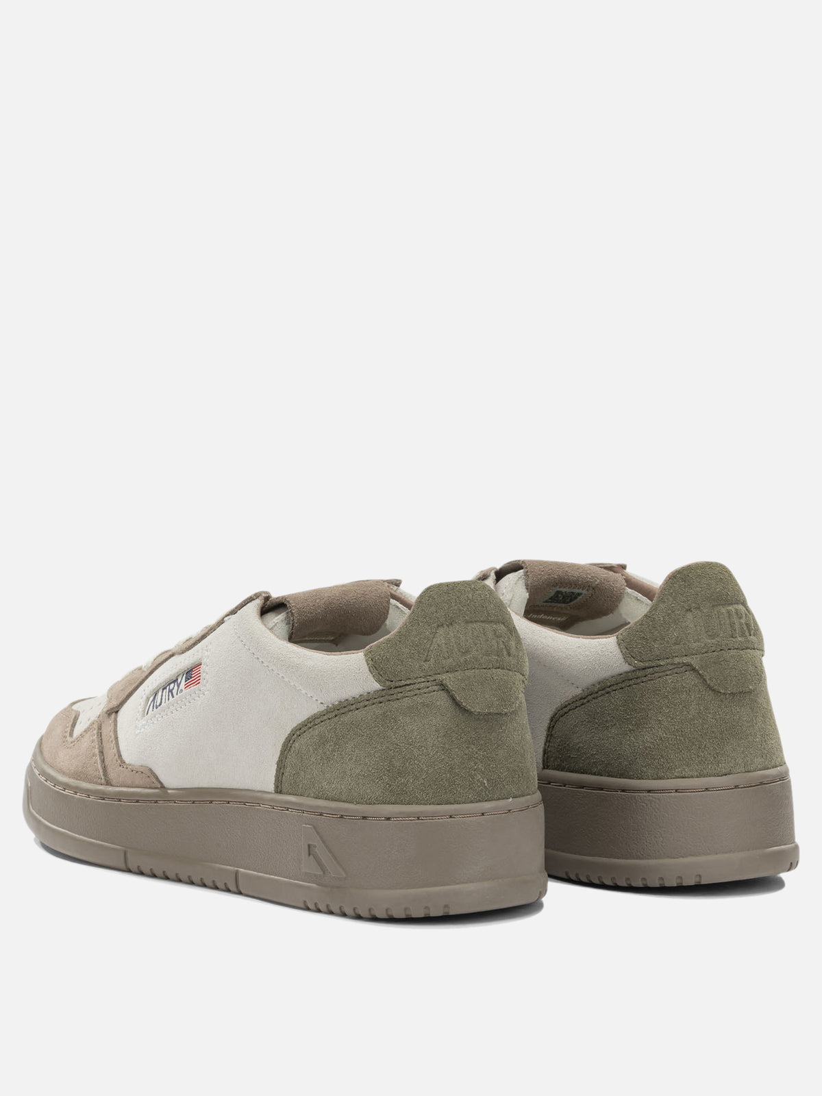 Autry "Medalist Low" Low-Top Sneakers Beige

