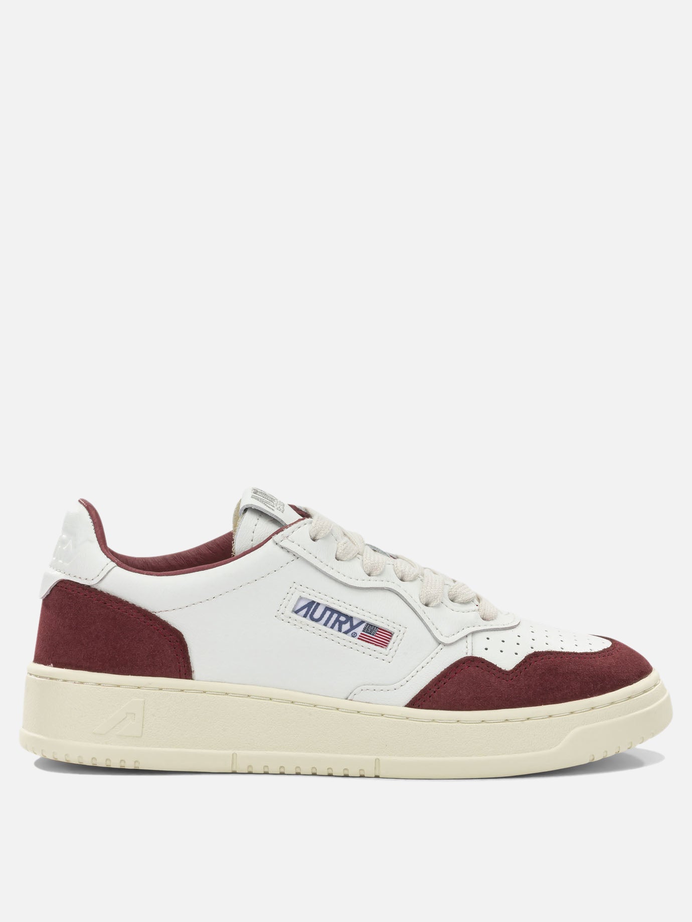Low top sneakers 80% cow leather 20% suede cow leather - 100% rubber  White - Autry Women | PDP | VIETTI Online Store | thumbnail