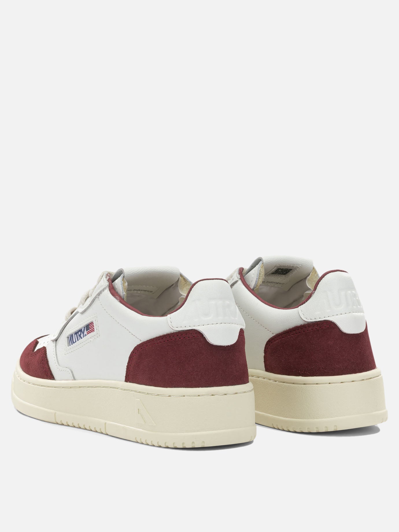 Low top sneakers 80% cow leather 20% suede cow leather - 100% rubber  White - Autry Women | PDP | VIETTI Online Store | thumbnail_4