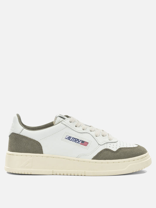 Low top sneakers 80% cow leather 20% suede cow leather - 100% rubber  White - Autry Women | PLP | VIETTI Online Store 
