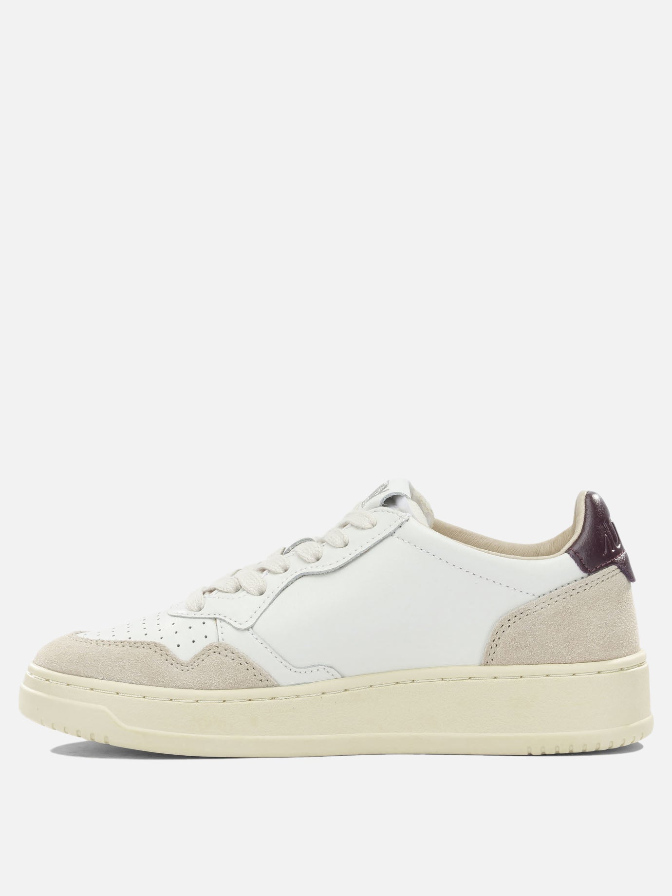 Sneaker basse 70% cow leather 20% suede leather 10% nylon - 100% rubber  Bordeaux - Autry Donna | PDP | VIETTI Online Store | Zoom-Modal_3
