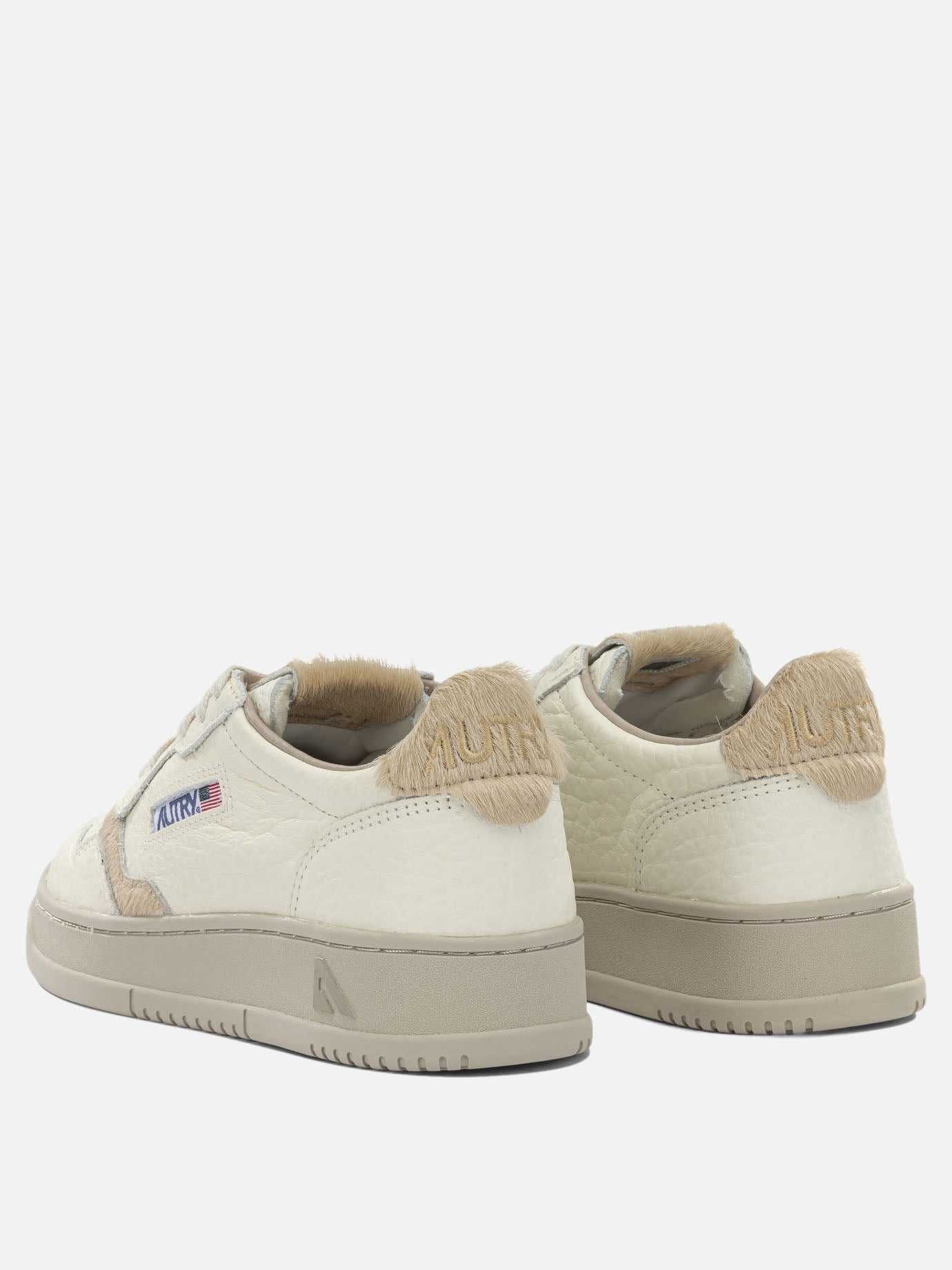 Sneaker basse 90% cow leather 10% nylon - 100% rubber  Beige - Autry Donna | PDP | VIETTI Online Store | Zoom-Modal_4
