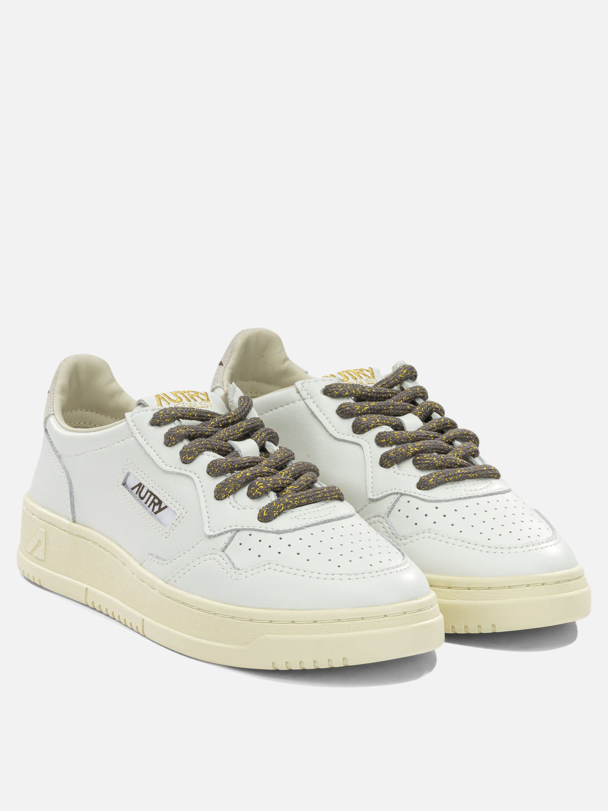 Autry "Medalist Low" Low-Top Sneakers White

