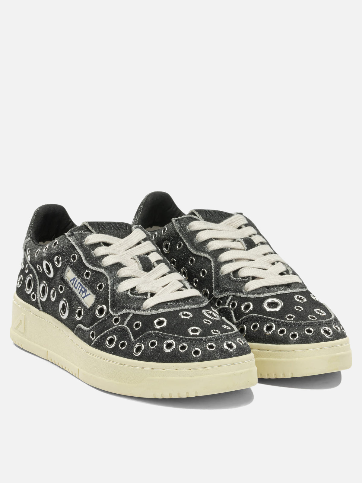 Autry "Medalist Low" Low-Top Sneakers Black - VIETTI