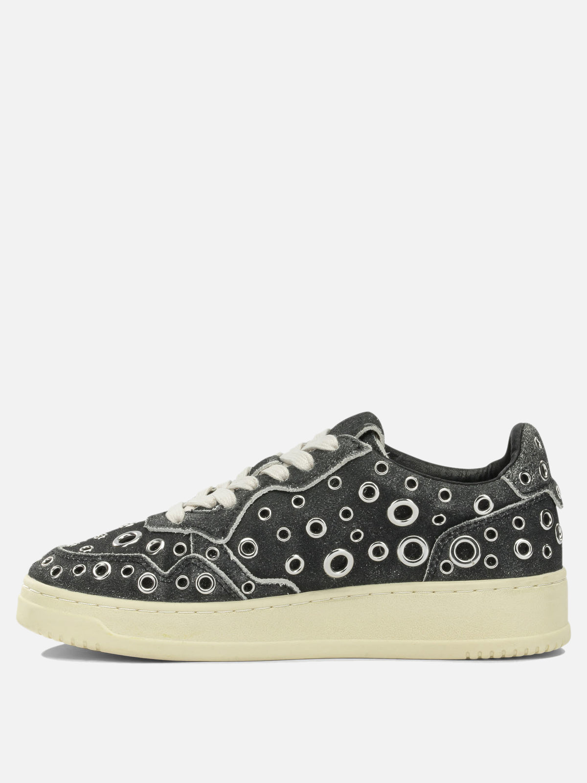 Autry "Medalist Low" Low-Top Sneakers Black - VIETTI