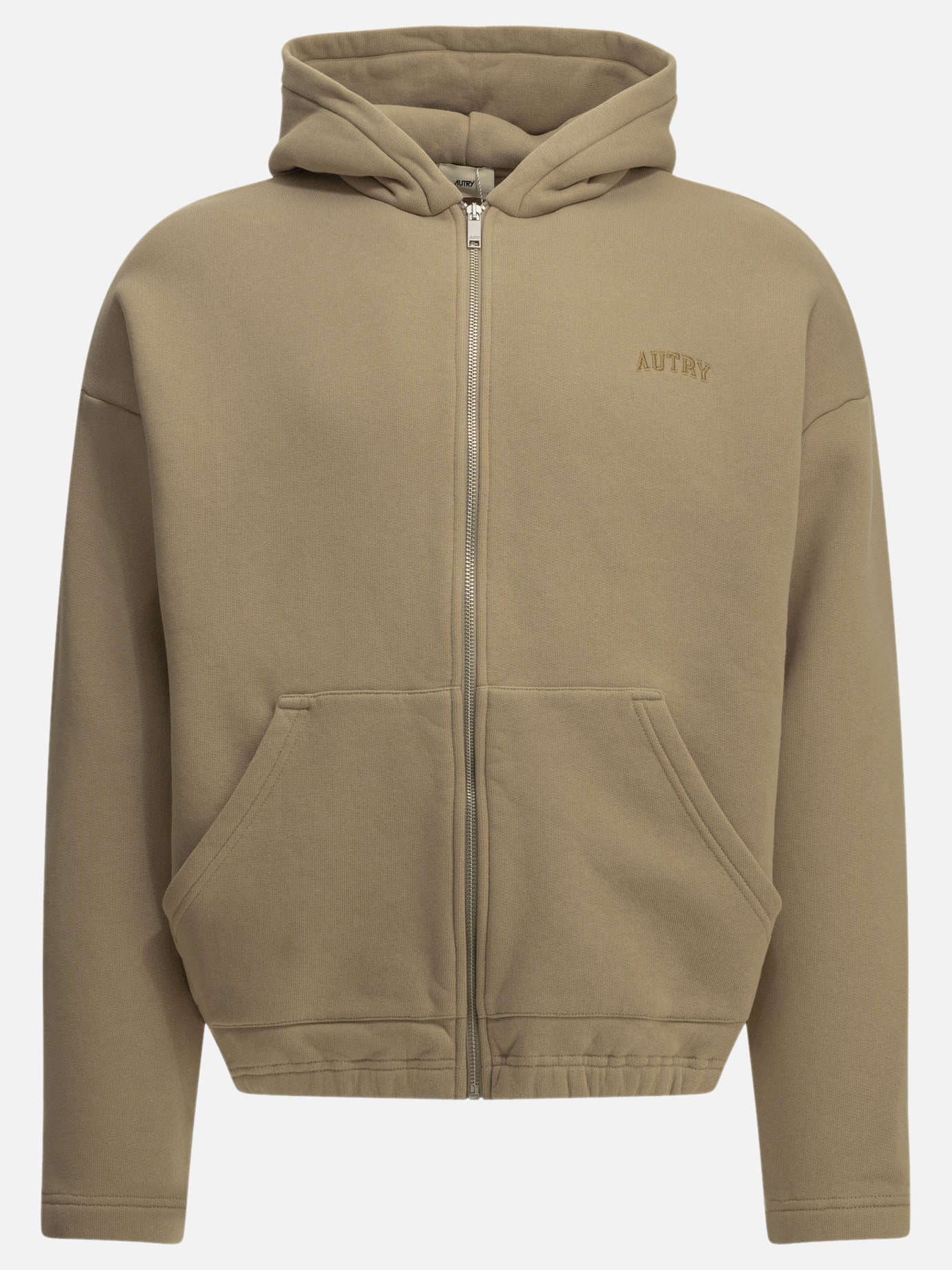 Full zip sweatshirts Logo  Beige - Autry Men | PDP | VIETTI Online Store | thumbnail