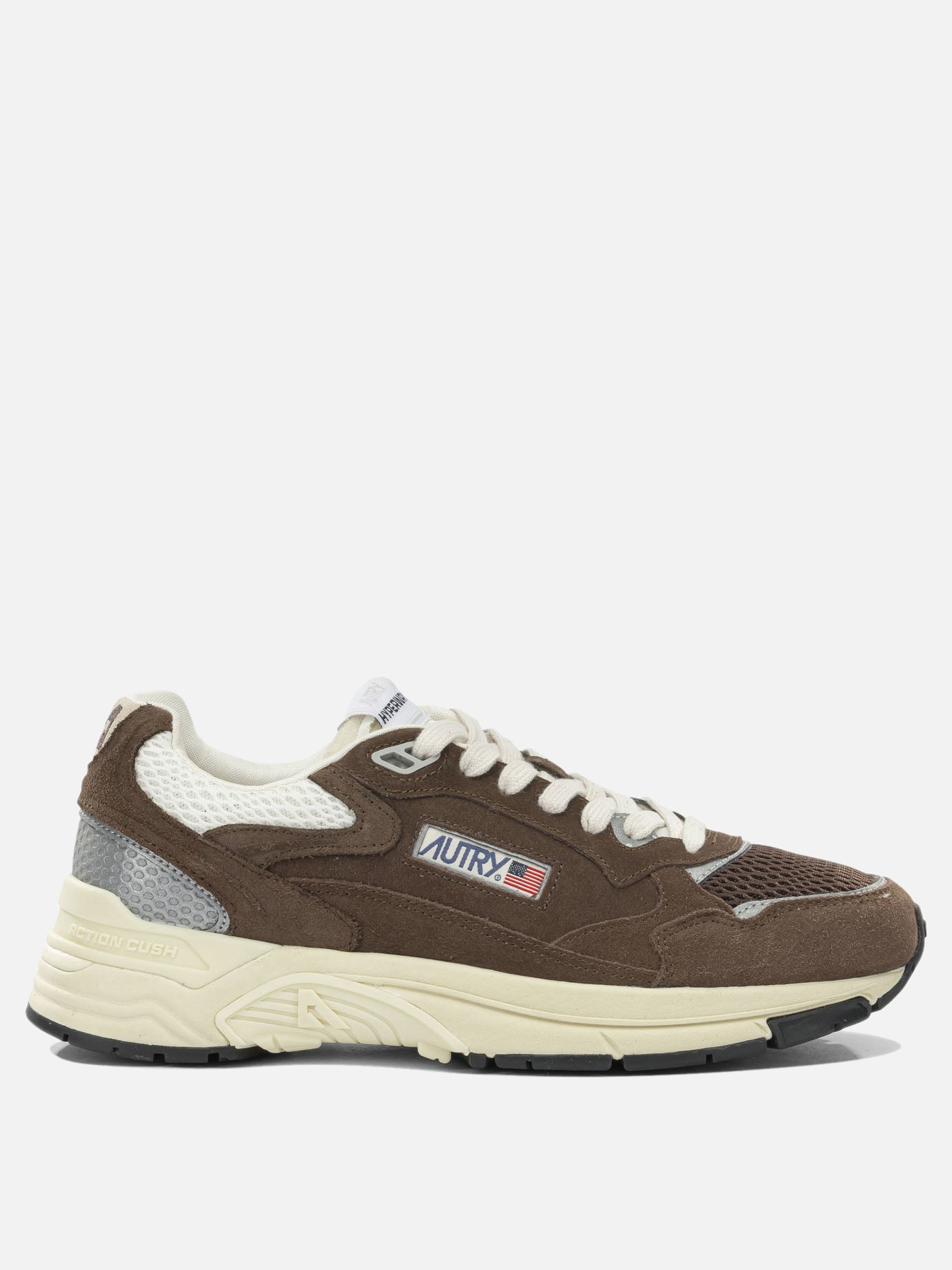 Sneaker basse 70% suede cow leather 15% polyester 10% nylon 5% polyurethane - 40% rubber phylon 40% rubber 20% tpu  Marrone - Autry Uomo | PDP | VIETTI Online Store | thumbnail