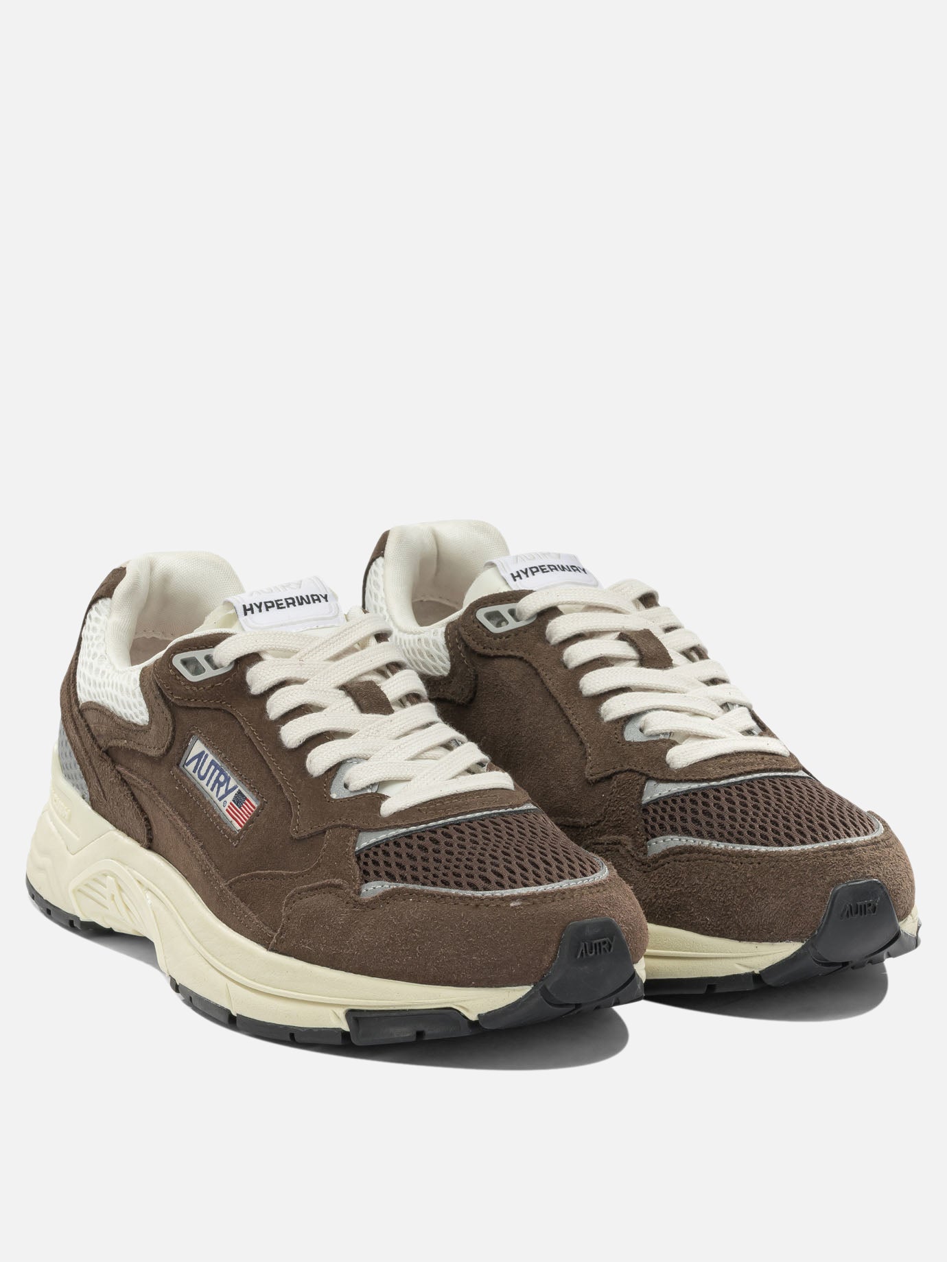 Sneaker basse 70% suede cow leather 15% polyester 10% nylon 5% polyurethane - 40% rubber phylon 40% rubber 20% tpu  Marrone - Autry Uomo | PDP | VIETTI Online Store | Zoom-Modal_2
