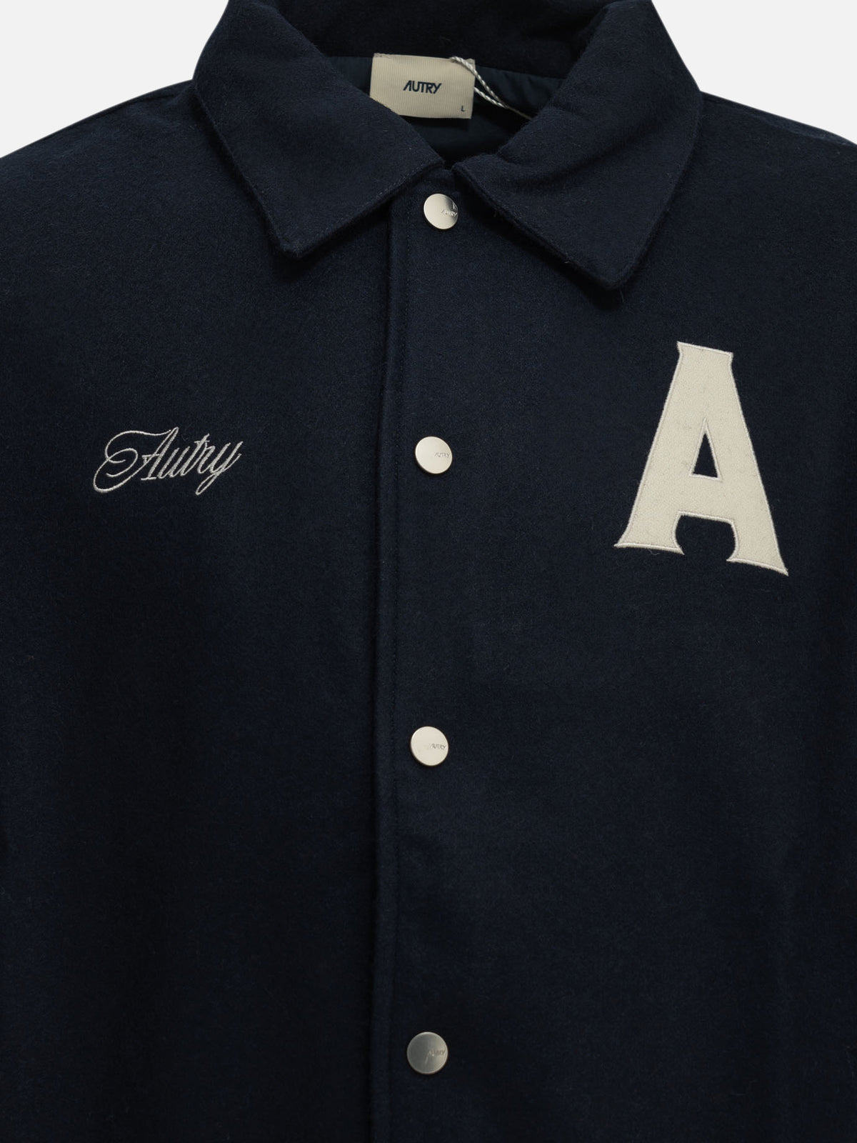 Autry "Varsity College" Bomber Jacket Blue

