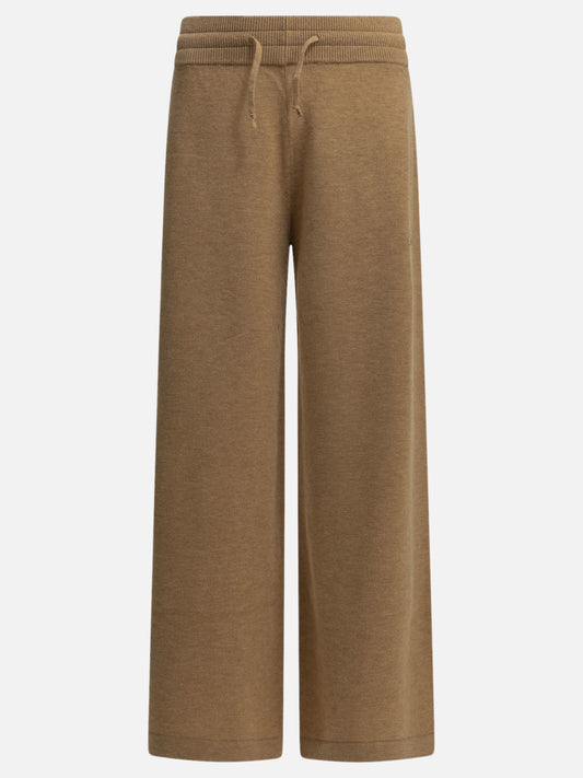 Autry Casual wool and cashmere pants Beige

