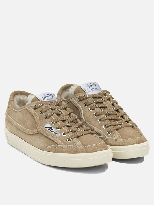 Autry "Windscape" Low-Top Sneakers Beige

