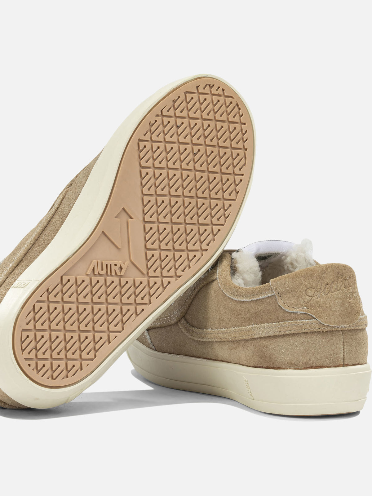 Autry "Windscape" Low-Top Sneakers Beige

