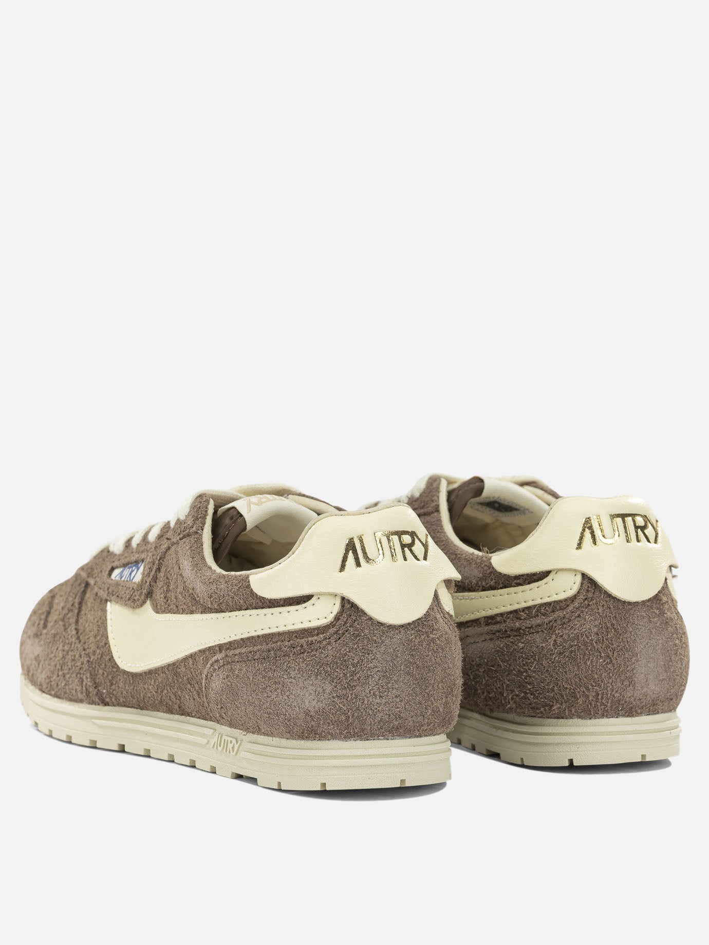 Low top sneakers 75% suede cow leather 15% cow leather 10% nylon - 100% rubber  Brown - Autry Women | PDP | VIETTI Online Store | Zoom-Modal_4
