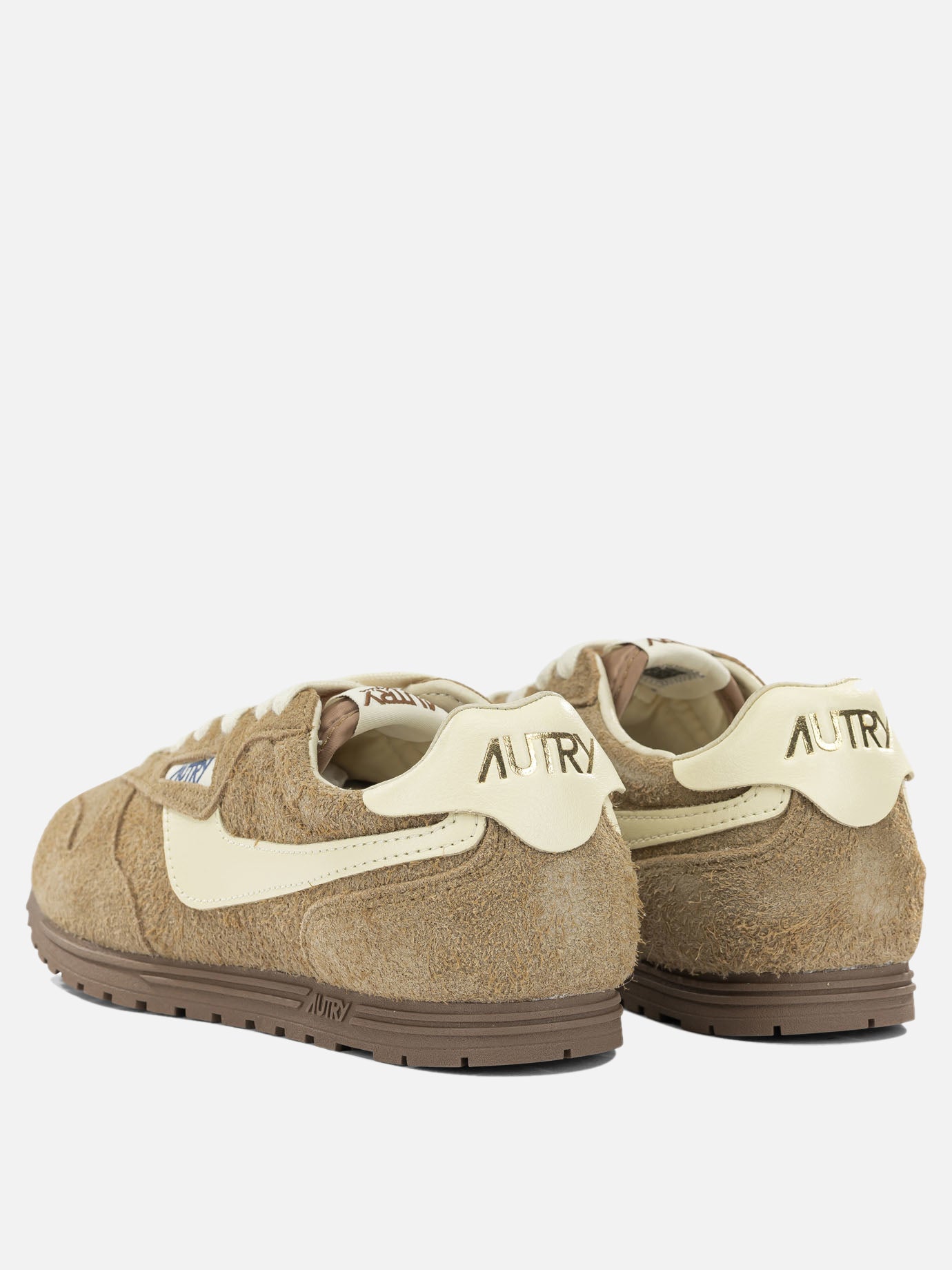 Low top sneakers 75% suede cow leather 15% cow leather 10% nylon - 100% rubber  Brown - Autry Women | PDP | VIETTI Online Store | Zoom-Modal_4
