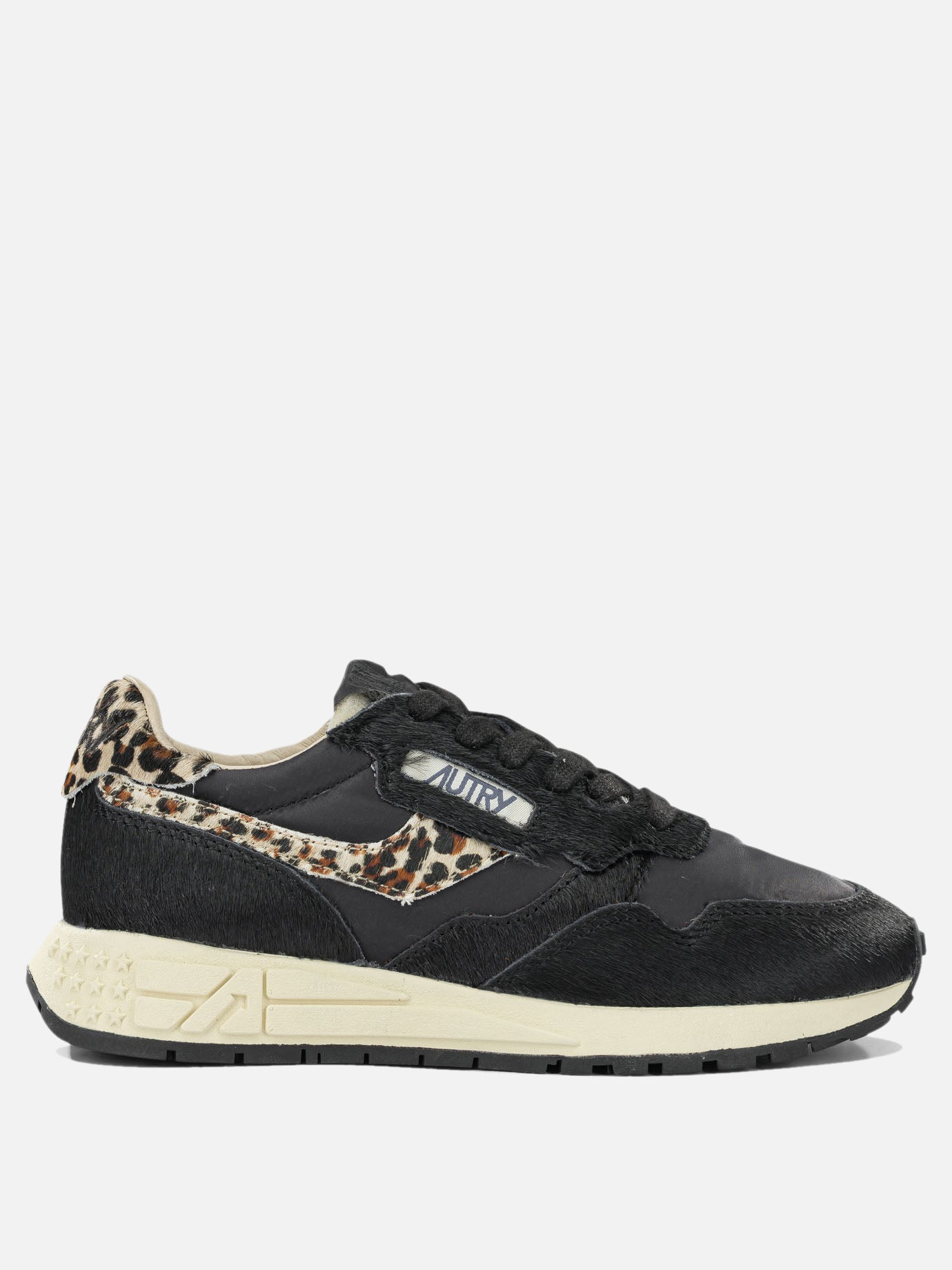 Low top sneakers 60% nylon 40% pony cow leather - 60% phylon 40% rubber  Black - Autry Women | PDP | VIETTI Online Store | Zoom-Modal
