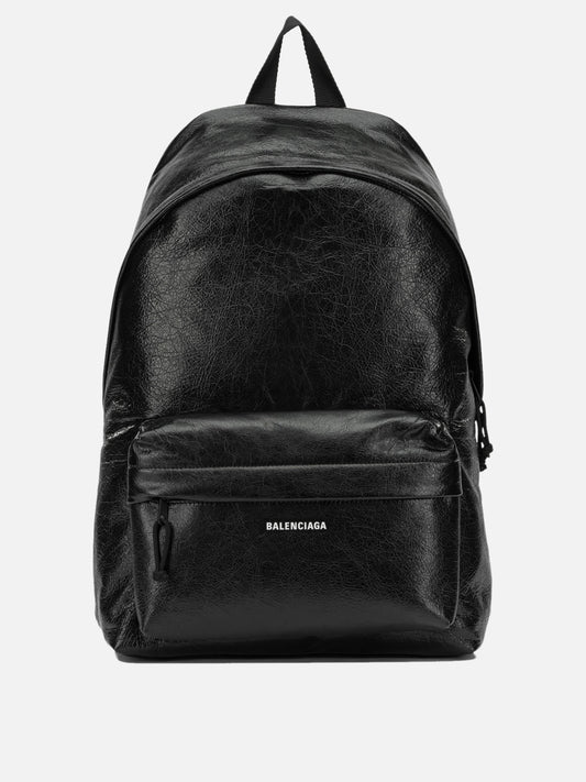Zaini casual Logo  Nero - Balenciaga Uomo | PLP | VIETTI Online Store 
