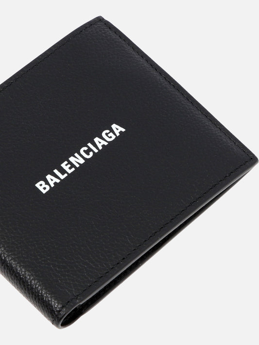 Balenciaga "Cash Square Folded" Wallets Black

