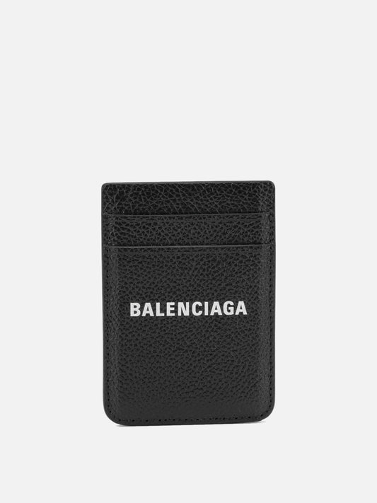 Portacarte 100% calf leather  Nero - Balenciaga Uomo | PDP | VIETTI Online Store 
