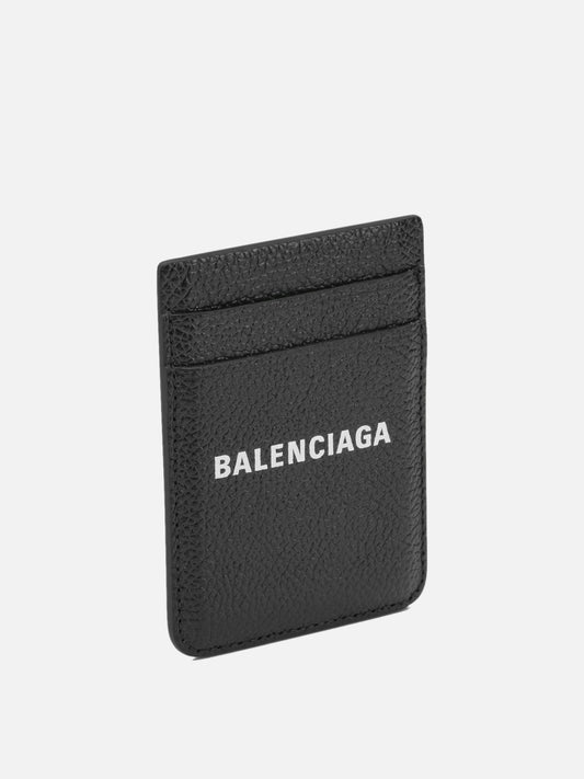 Portacarte 100% calf leather  Nero - Balenciaga Uomo | PDP | VIETTI Online Store | 2
