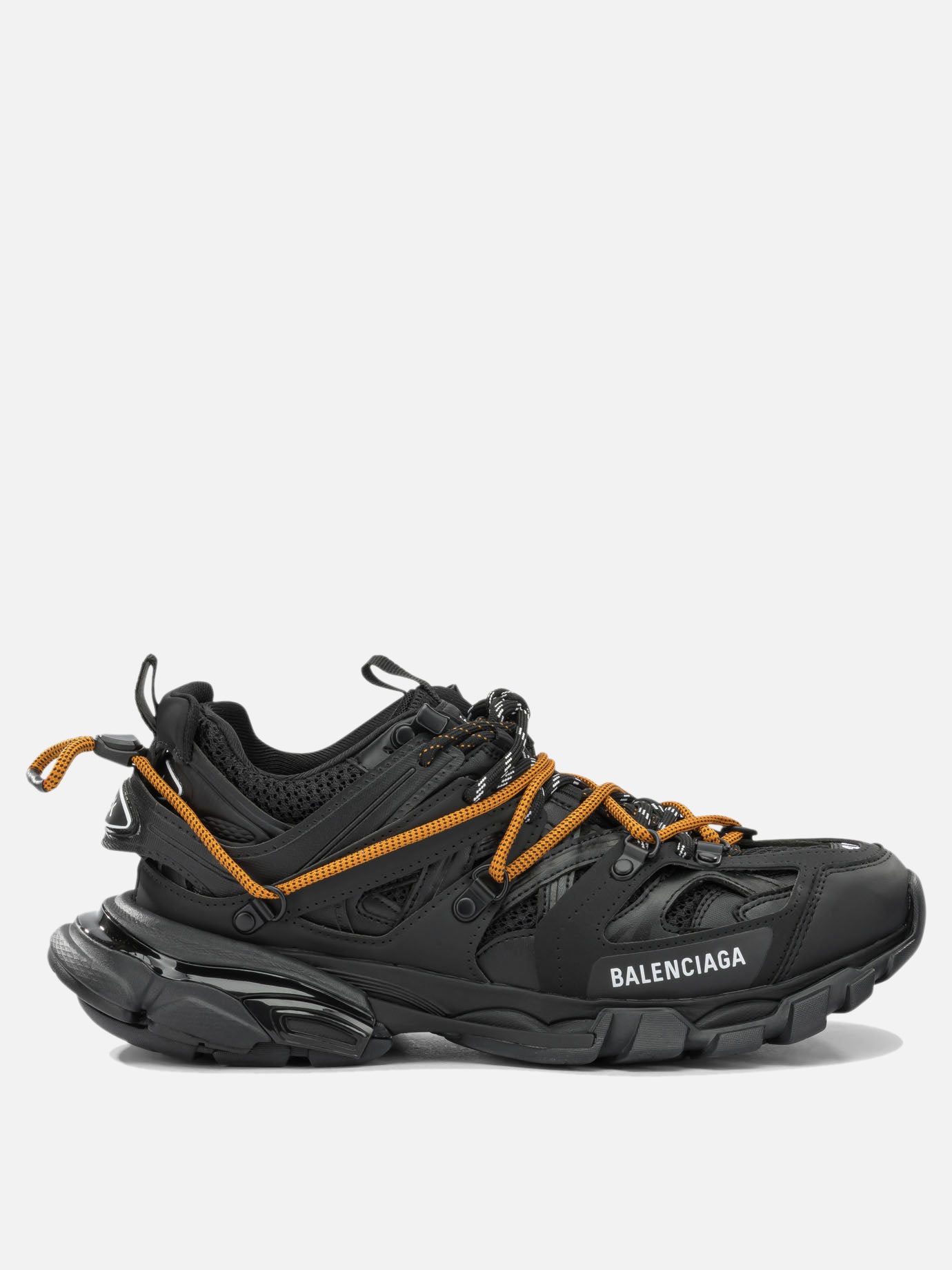 Sneaker basse 75% polyurethane 21% polyester 4% nylon - 100% rubber  Nero - Balenciaga Uomo | PDP | VIETTI Online Store | thumbnail