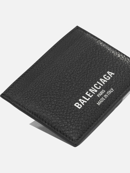 Balenciaga Leather cardholder Black

