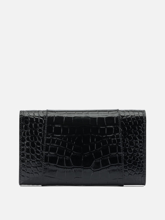 Balenciaga "Hourglass" clutch bag Black

