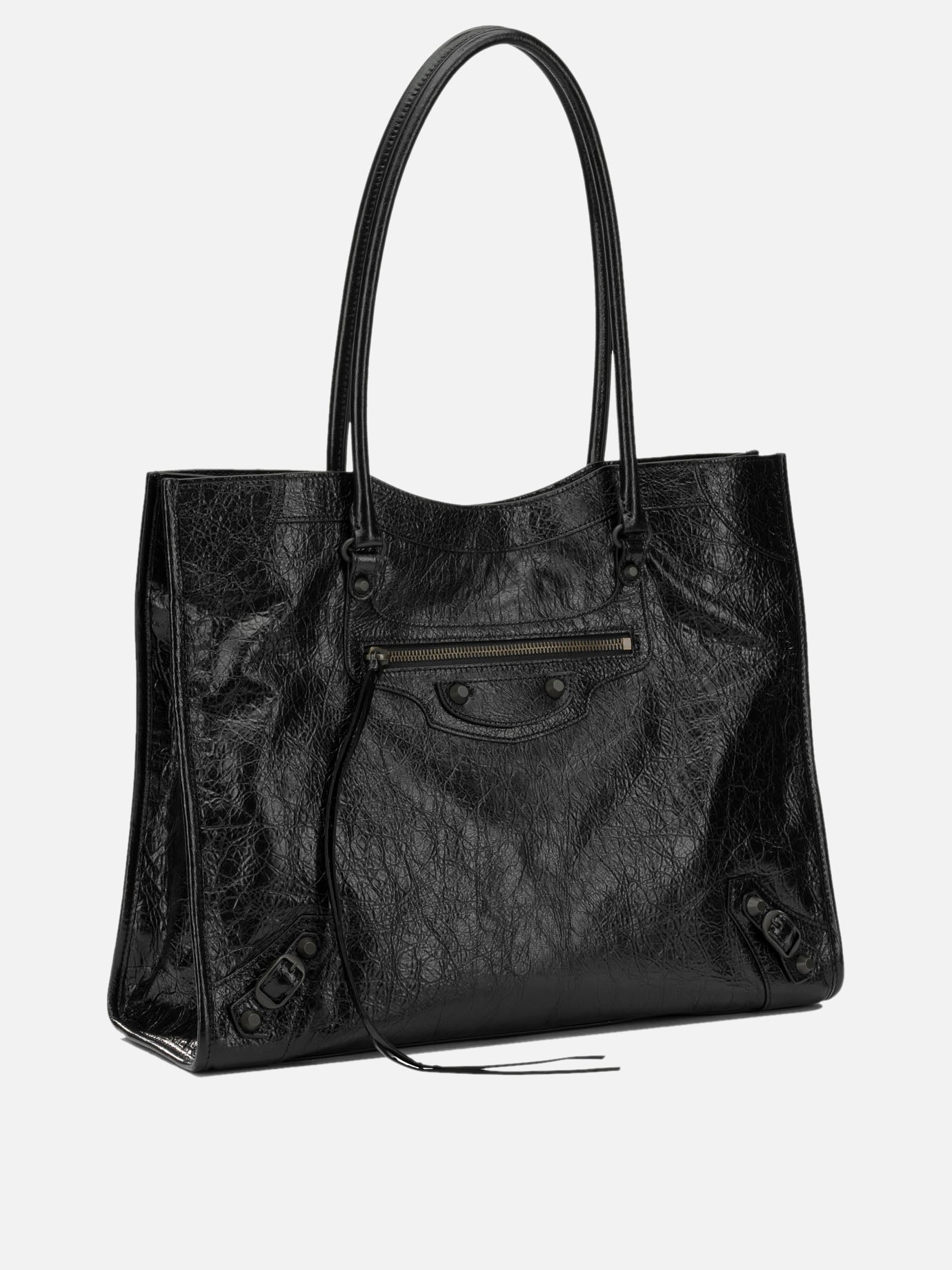 Medium bags 100% lamb leather - Lining: 100% cotton  Black - Balenciaga Women | PDP | VIETTI Online Store | Zoom-Modal_2
