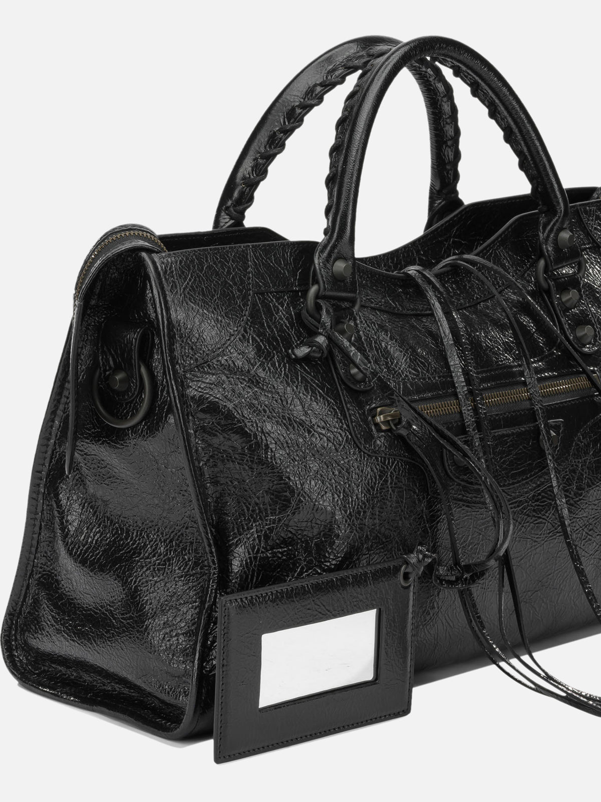 Balenciaga "Le City" Medium Shoulder Bag Black

