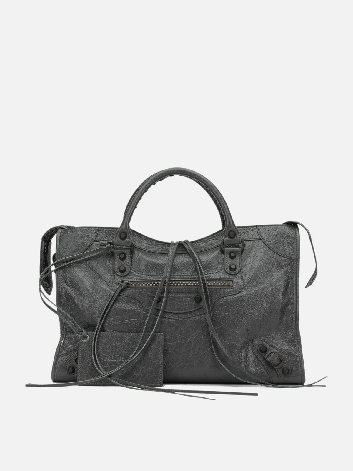 Balenciaga "Le City" Medium Shoulder Bag Grey

